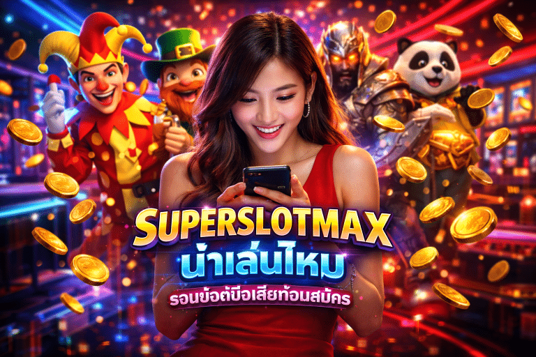SUPERSLOTMAX น่าเล่นไหม รวมข้อดีข้อเสียก่อนสมัคร